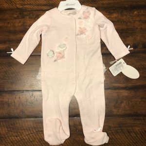 NWT- Girls Footie Pajamas